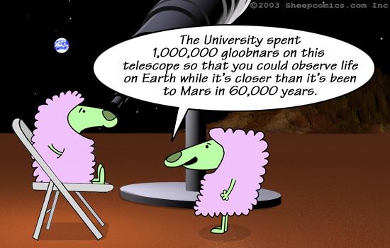 Sheepcomics.com Mars Slacks! 3
