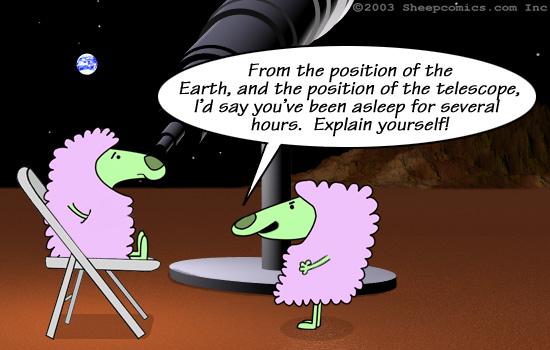 Sheepcomics.com Mars Slacks! 4