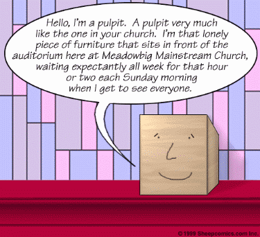 Sheepcomics.com pulpit 1